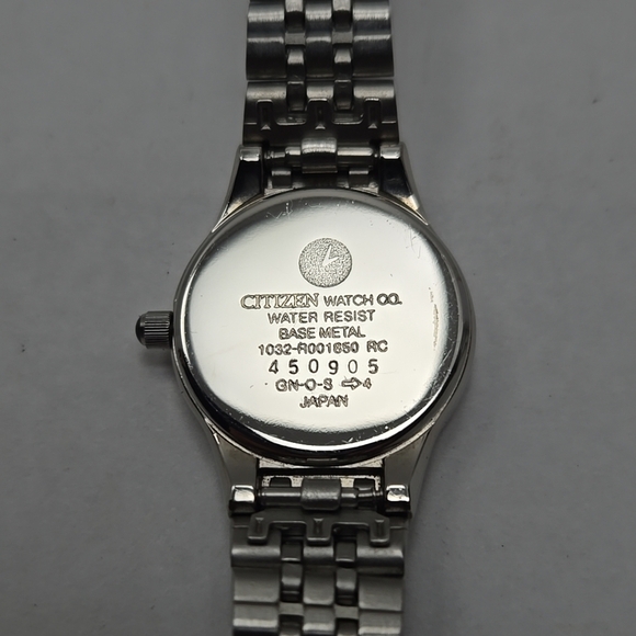 Citizen 1032 R011109 Womens Quartz Watch New Battery Silver Tone Japan Made - Picture 9 of 9